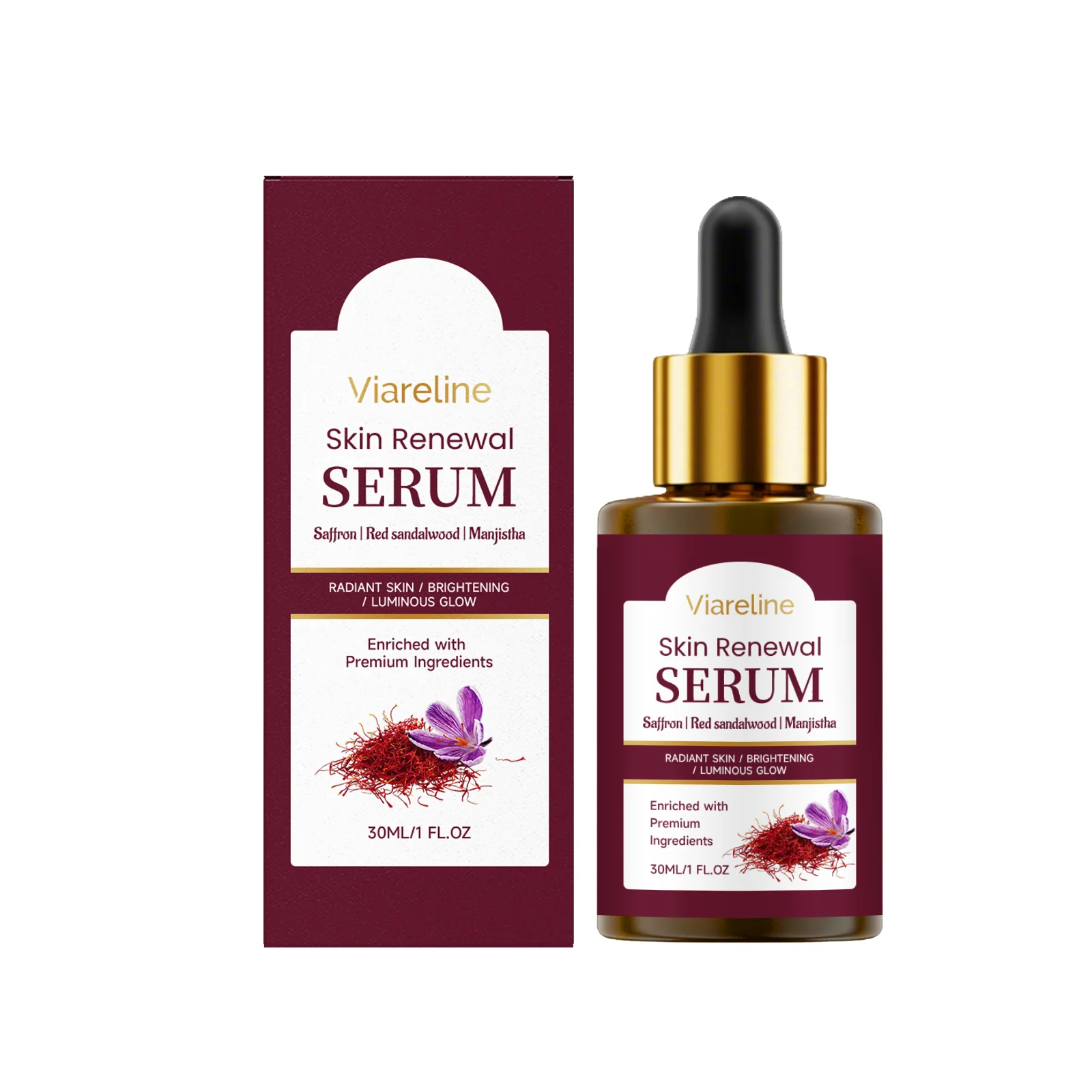 Saffron Skincare Essence - Clear, Moisturized, Soft, Delicate, and Radiant Facial Serum