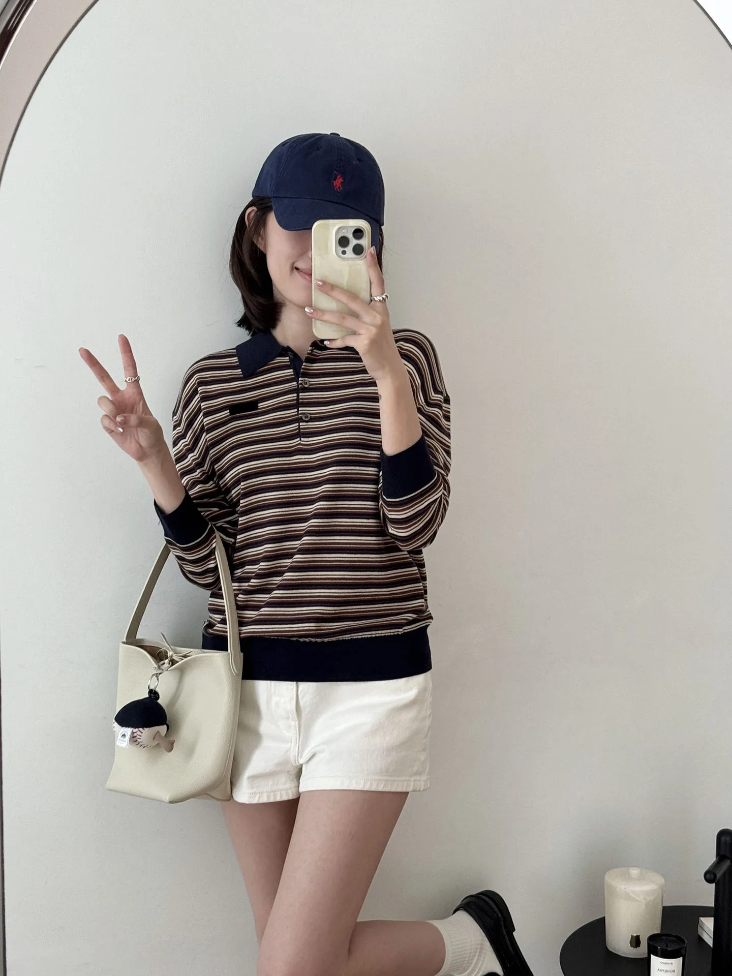 

Женский приталенный шерстяной свитер с воротником в полоску, модный тонкий вязаный топ из шерсти, весенний сезон, длинный рукав, стандартная длина