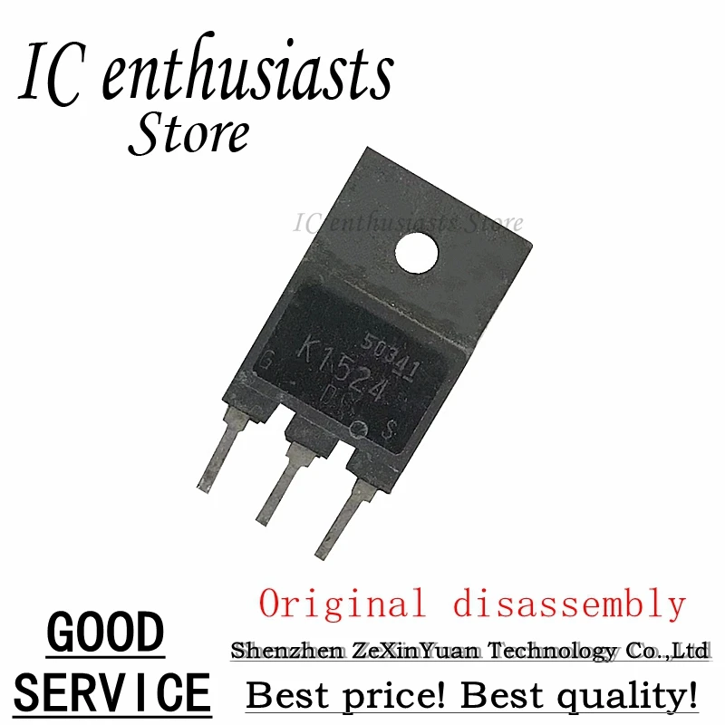 

10PCS 2SK1524 K1524 TO-3P Original disassembly