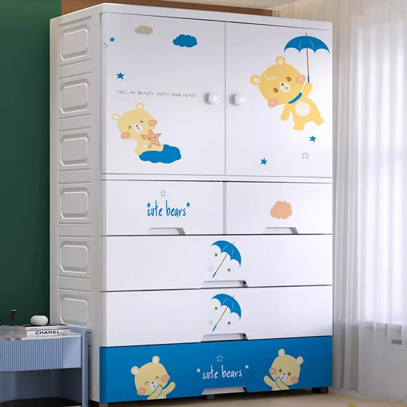 Kids Baby Girls Wardrobe Luxury King Size Baby Bedroom Wardrobe Organizer Women Display Armario Plegable Para Ropa Furniture