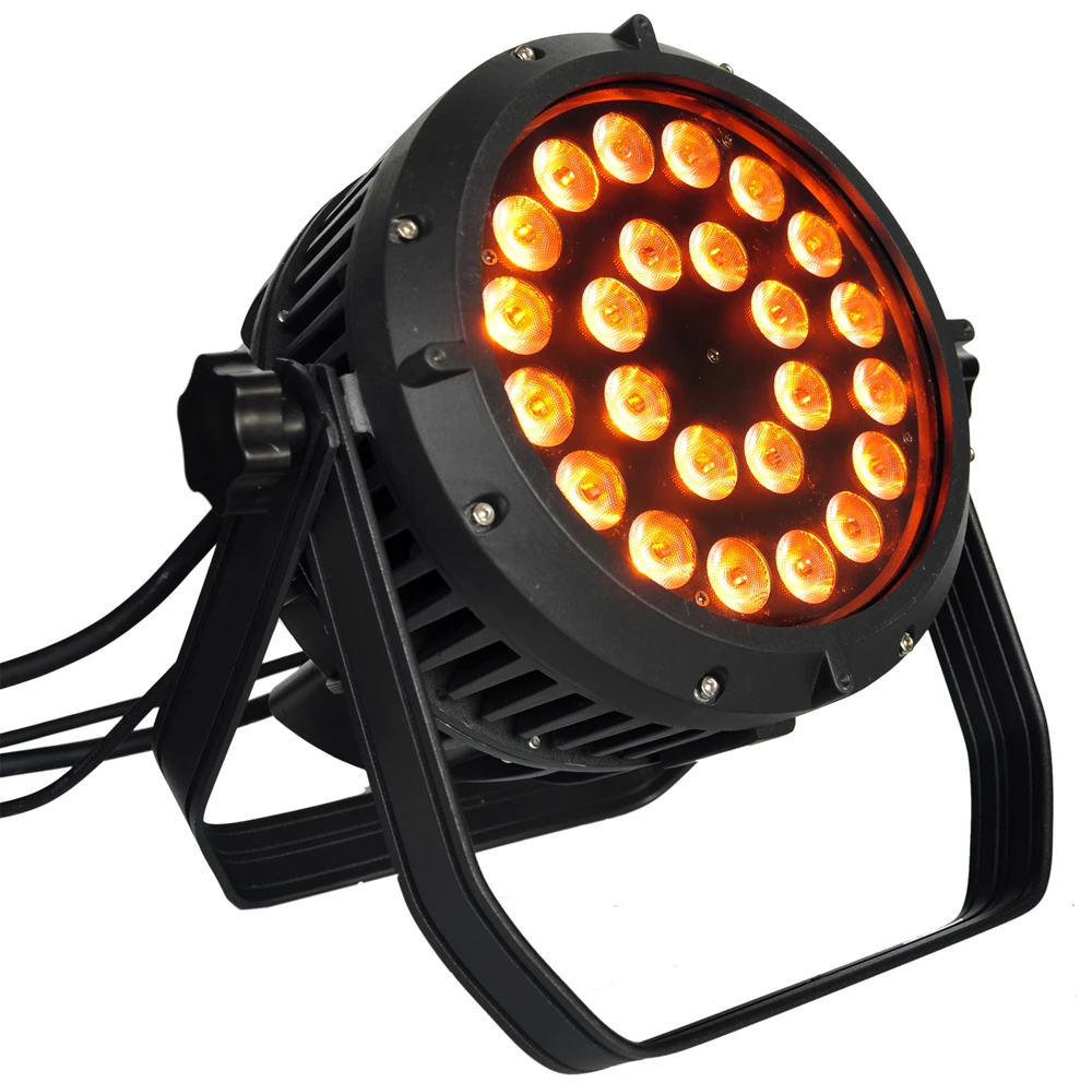 TIPTOP Podiumverlichting 200W Professioneel DJ-licht 24x18W Superheldere feestverlichting LED DMX-512 Waslicht voor kerkevenementen