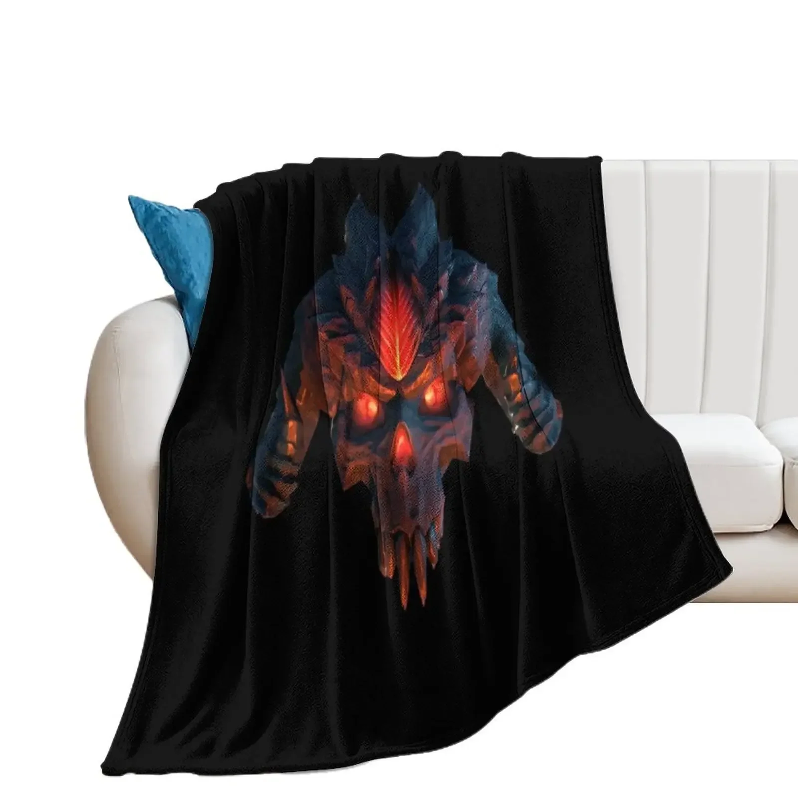 Diablo Throw Blanket Camping Cute Plaid Blankets