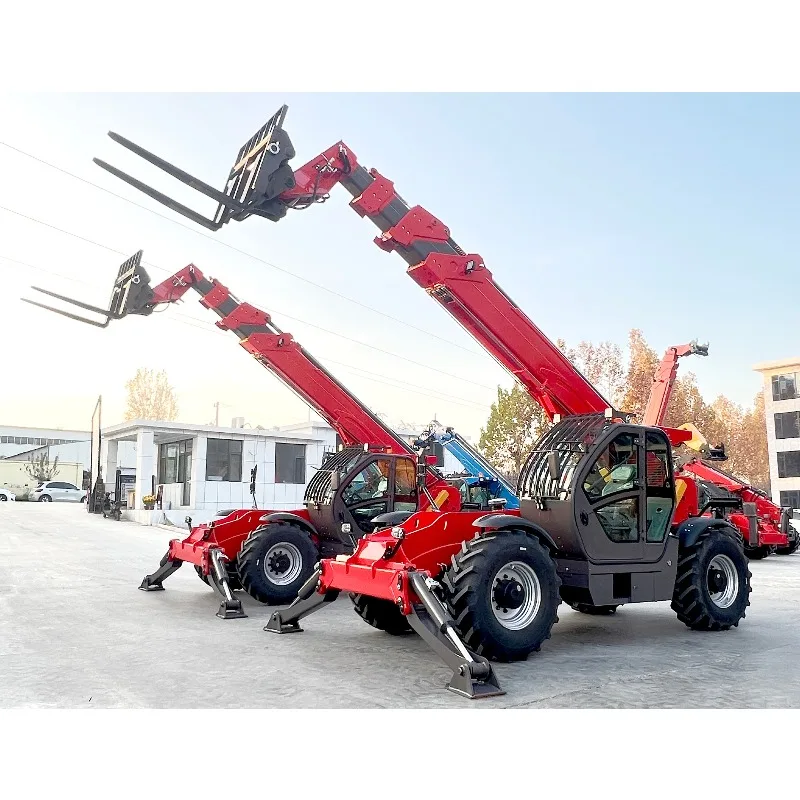 4x4 Diesel Telehandler Telescopic Loader Wheel Mini Multi Tool Multifunction Telescopic Handler Forklift TelescopicHandler