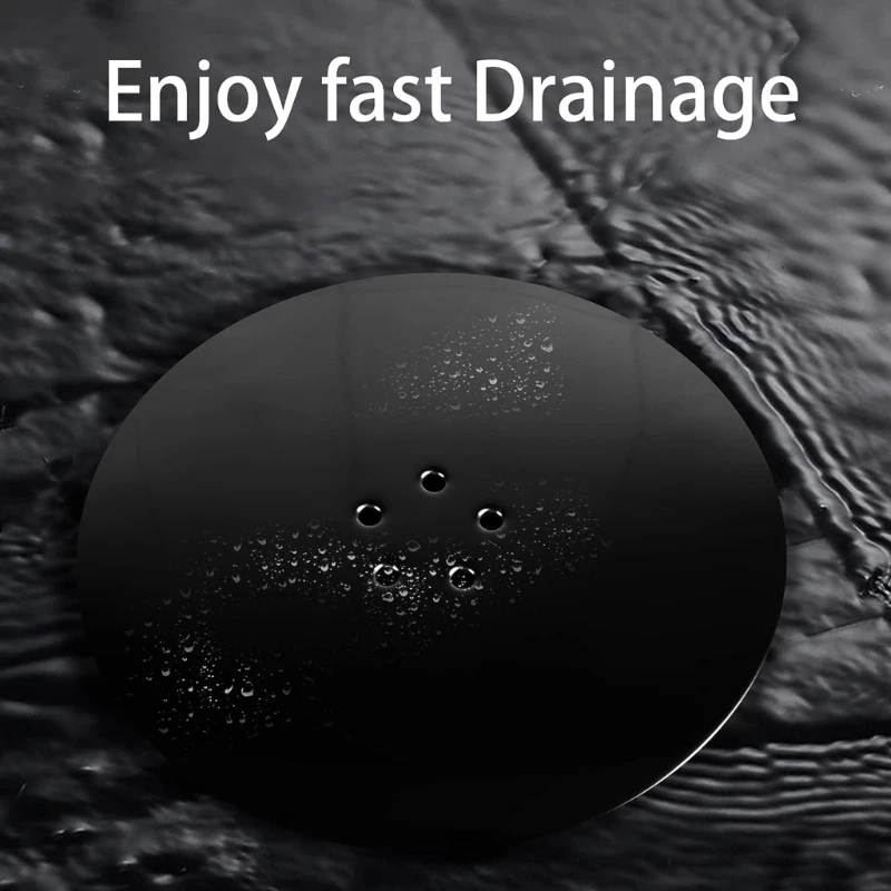 Bathroom Floor Drain Cover Deodorant Shower Trap Cover Universal Shower Plughole Cover Removable Waste Trap Cover
