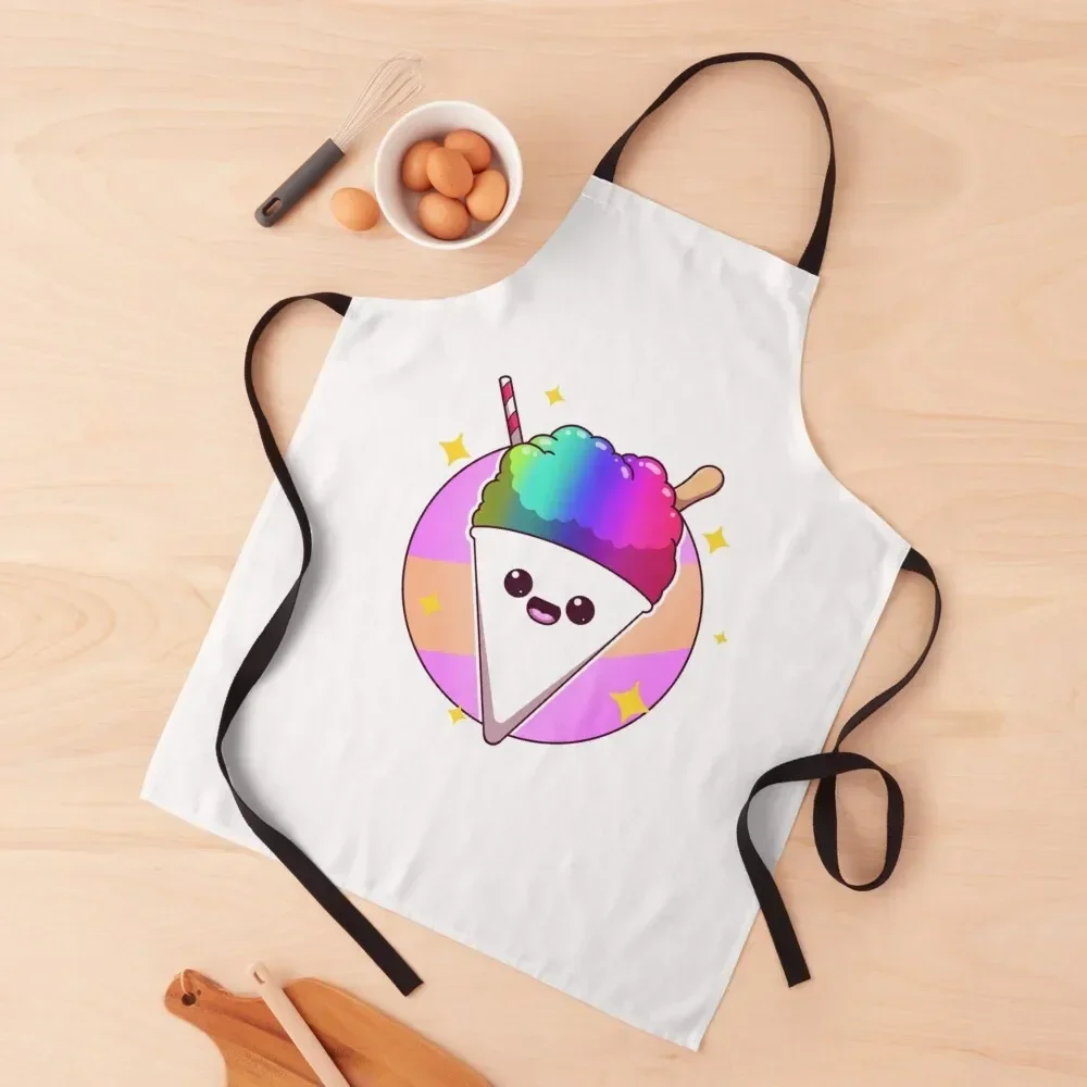 

Shave Ice Apron chef for man cleanings Apron