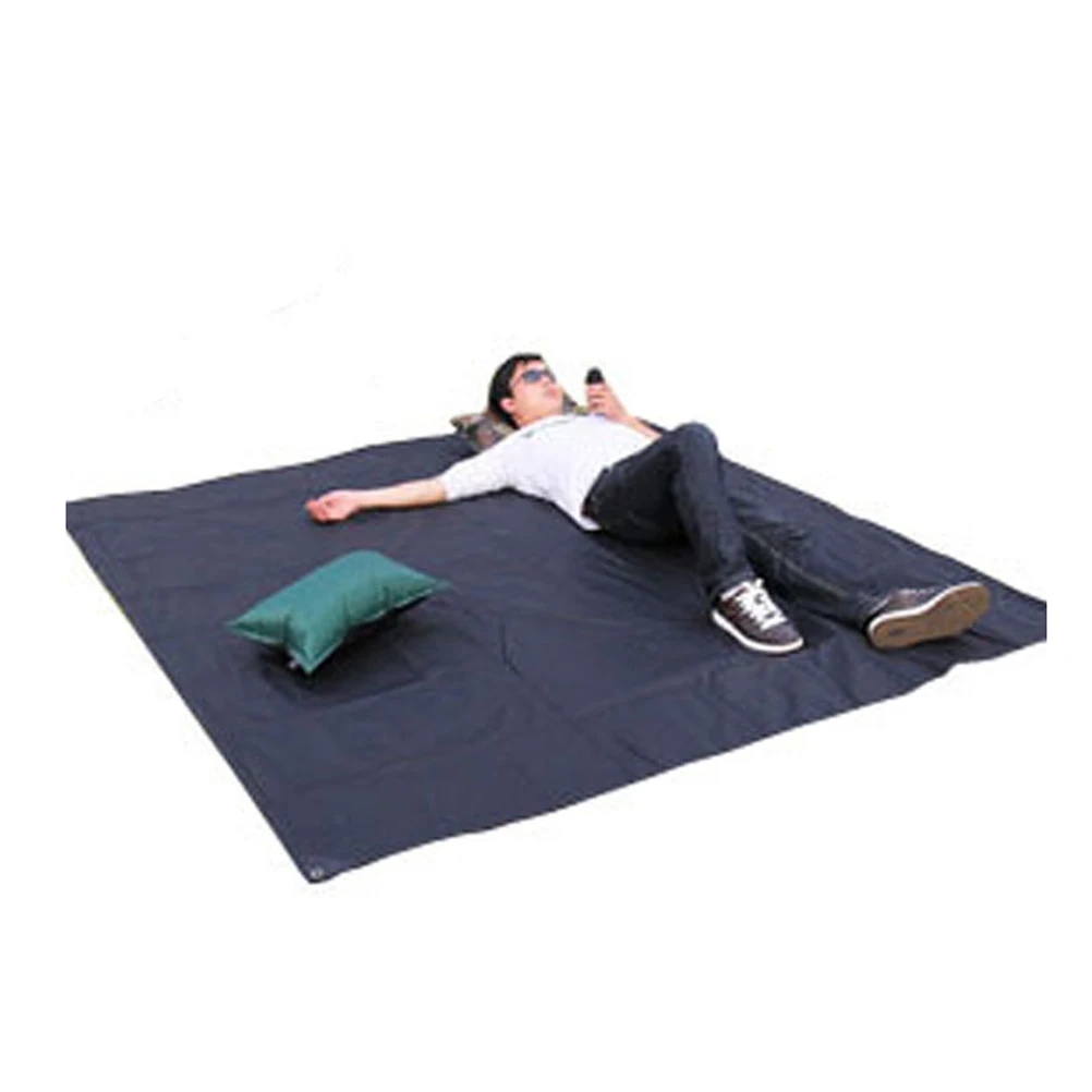 

210 ×200CM Moisture-proof Pad Camping Mat Boutique Picnic Blanket Black Large Mattress