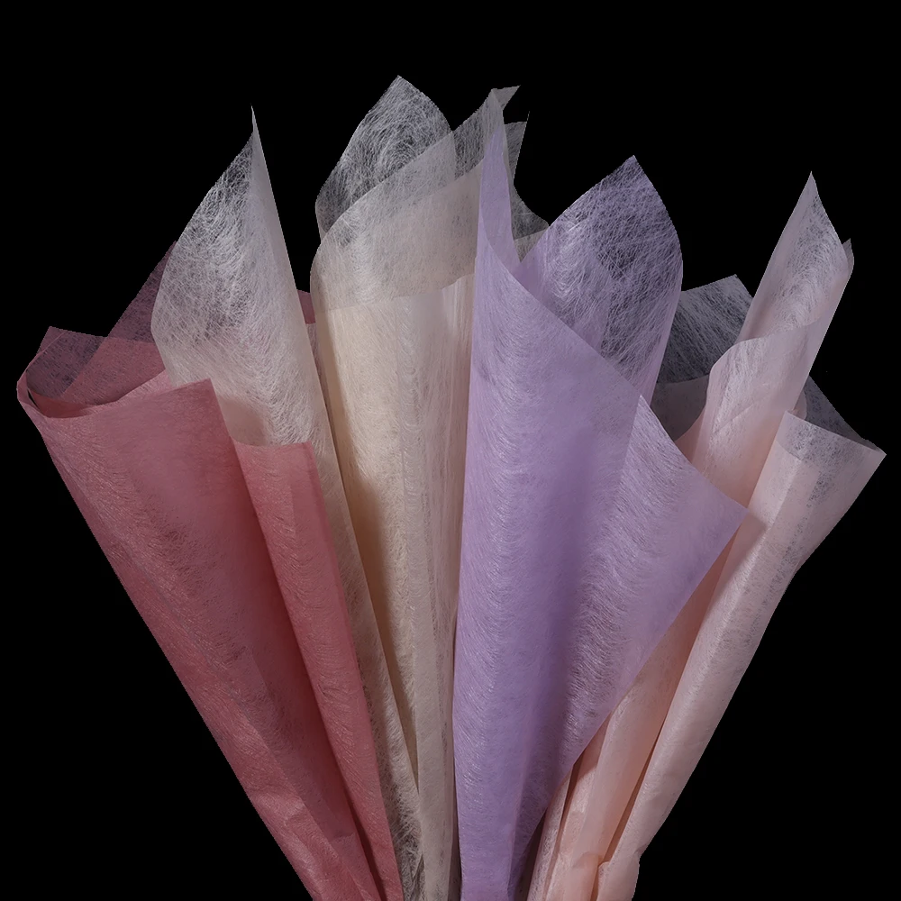 38pc/lot Flower Wrapping Paper Cotton Bouquet Lining Paper Florist Supplies For Valentine's Day Birthdat Gift Packing Material