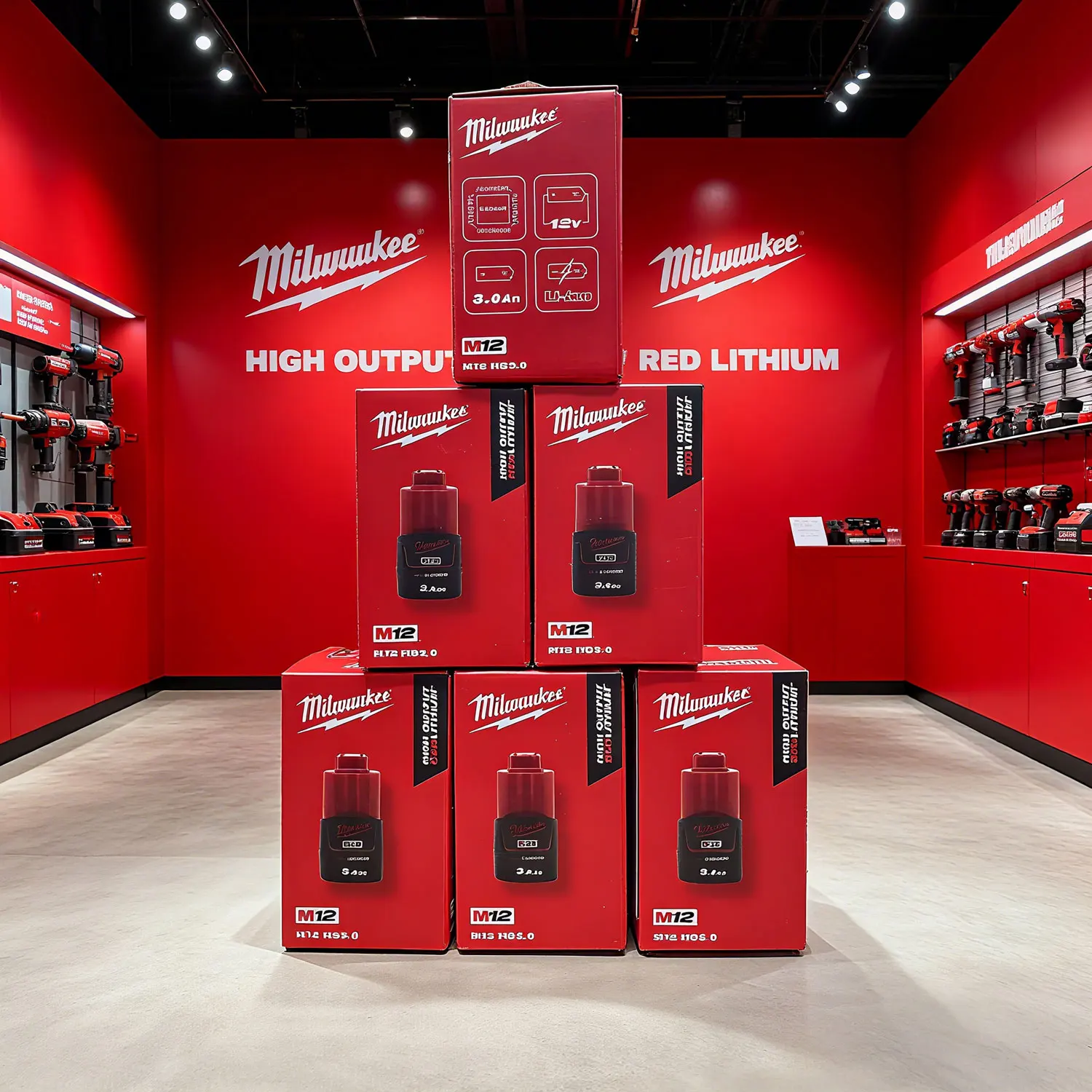 Originální dobíjecí 12V baterie Milwaukee 48-11-24 1148-11-2401mil-12a-Li M12 2Ah/3Ah baterie Milwaukee. - náhled 5