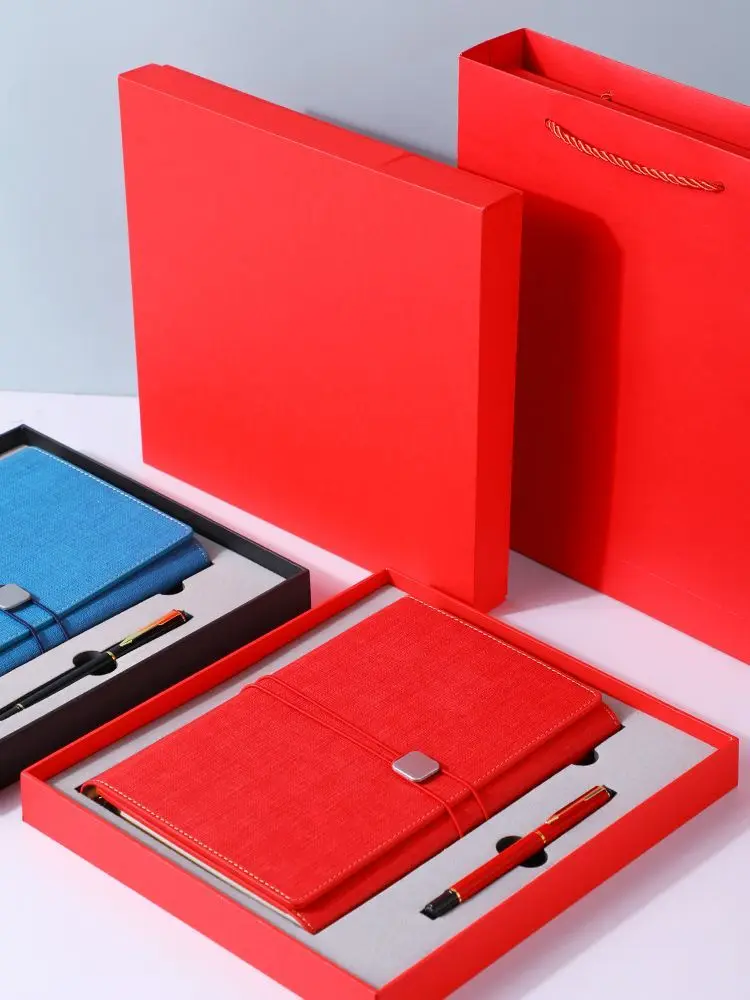 Multifunctional Business Meeting A5 Loose-leaf Notebook Mobile Phone Hidden Notebook Disassembled Put on Mobile Phone Money Box