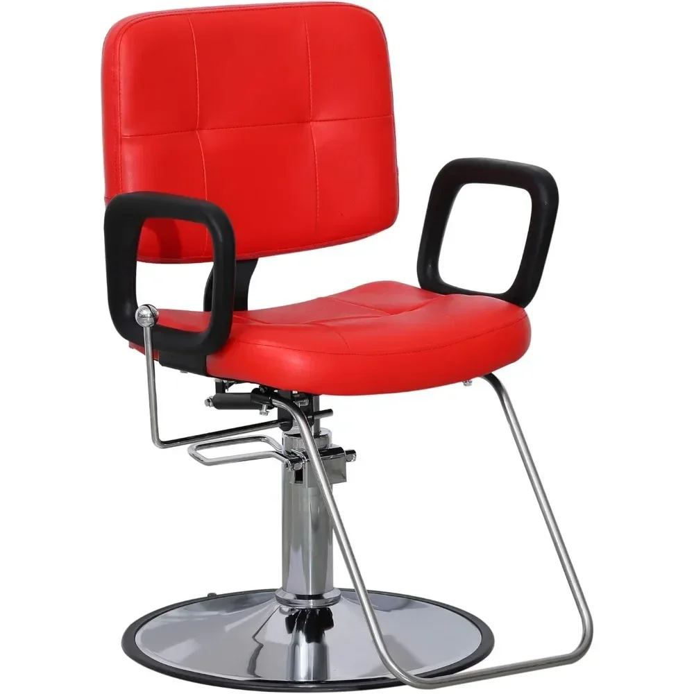 Reclining Classic Hydraulic Barber Chair Salon Beauty Spa Shampoo Equipment