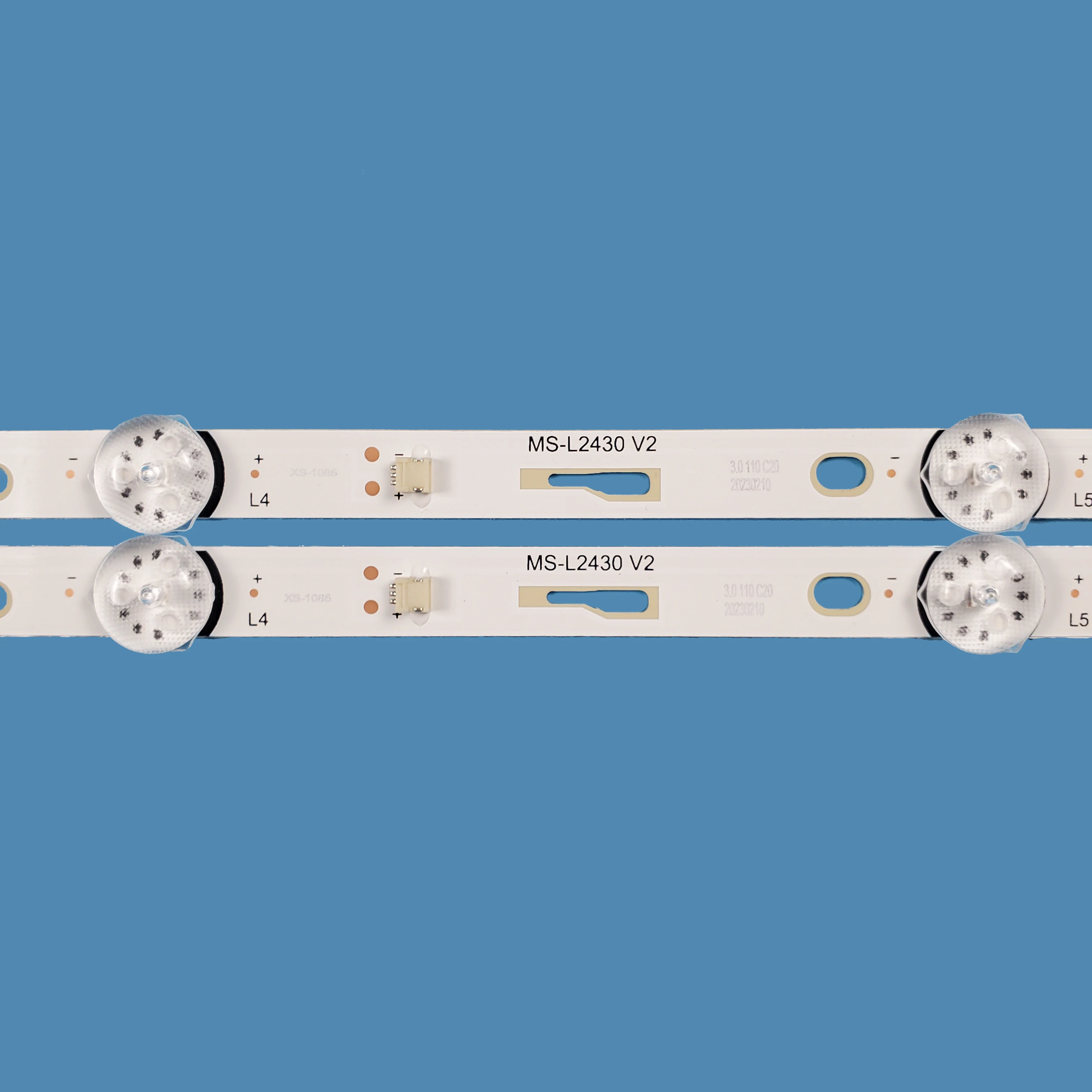 1set=2pcs 6leds 3v For 32 inch LCD TV MC-32A06X MS-T320-3030-08A 32A/3210 Backlight Strip