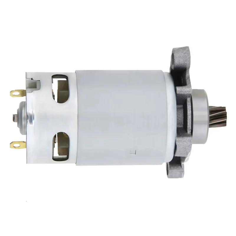 AAAC-21V RS550 DC มอเตอร์สําหรับเลื่อยไฟฟ้าแบบลูกสูบ 8 ฟันกําลังสูงพร้อมเฟืองลาน