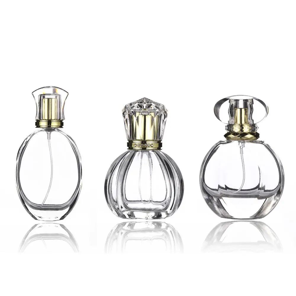 Garrafas de viagem de vidro atomizador de perfume garrafa recarregável pressurizada garrafas de vidro portáteis para entusiastas de perfume presente diário