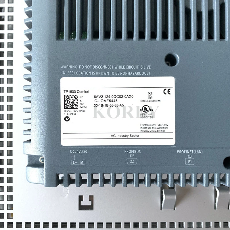 Tela de toque TP1500 6AV2124-0QC02-0AX0 6AV2 124-0QC02-0AX0 Brand New Original