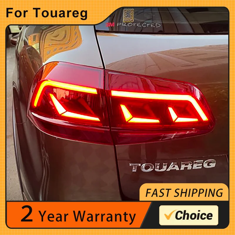 

Car Lights for VW Touareg 2011-2018 LED Auto Taillights Upgrade Passat B8.5 Style Design Dynamic Signal Lamp Tool Accessories