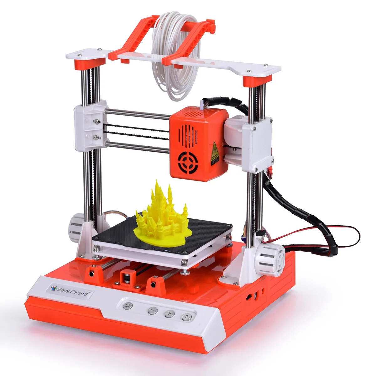 Easythreed K1 Mini 3D Printer for Household Education And Students with 100x100x100mm  One Key Printing Support 1.75mm 0.4mm N