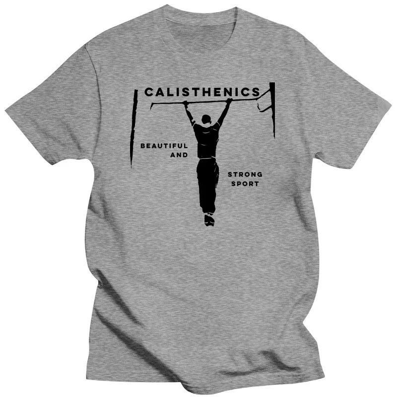 Funny Calisthenics Sporter Design T Shirts Graphic Cotton Streetwear Short Sleeve O-Neck Harajuku T-shirt Mens Clothing