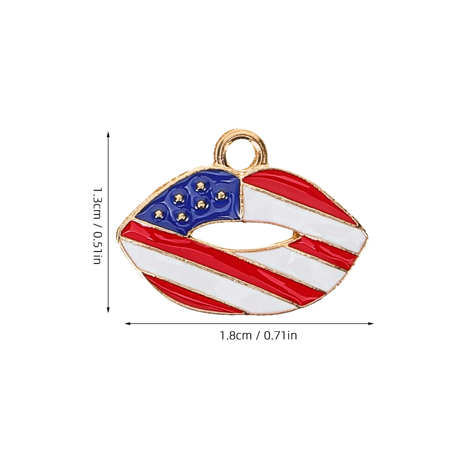 16 قطعة المعلقات عيد الاستقلال الوطنية سبيكة السحر لصنع المجوهرات DIY بها بنفسك المشاريع الحرفية المفاتيح أساور #4