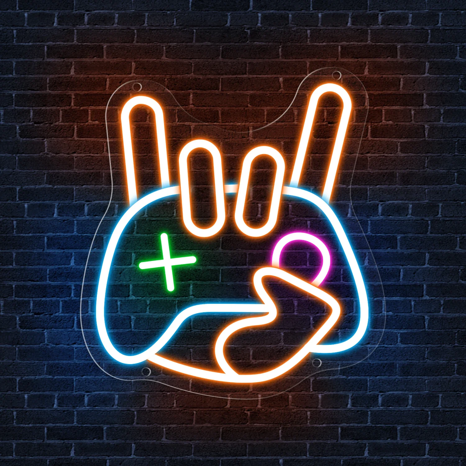 Game Room Neon Signs GamePad Neon LED Sign For Game Room PlayStation Luminous Business Sign Gamer Room Decorations Lights