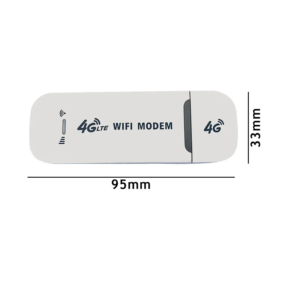 สํานักงาน WiFi 4G Wireless LTE WiFi Router ซิมการ์ด 4G แบบพกพา 150Mbps โมเด็ม USB Pocket Hotspot Dongle Mobile Broadband สําหรับ Home