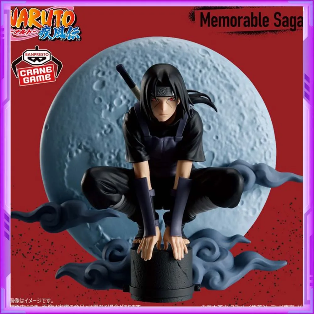

In Stock Original BANPRESTO Memorable Saga NARUTO Uchiha Itachi PVC Anime Figures Action Figure Model Toys Gift