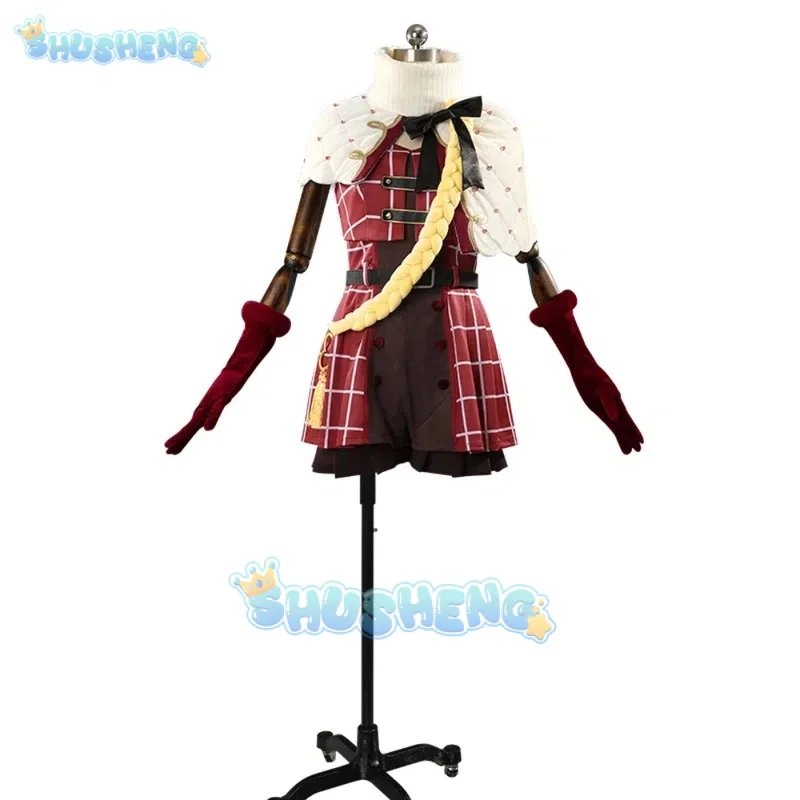 بدلة لعبة Shusheng Vtuber Nijisanji Uduki Kohh MV زي جميل زي تنكري لحفلات الهالوين كرنفال لعب الأدوار