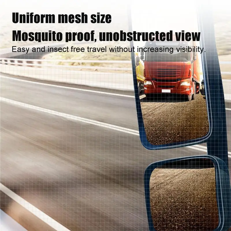 2Pcs Side Window Sun Shade Magnet Curtains Anti Glare UV Block Sunshade For Front Back Window