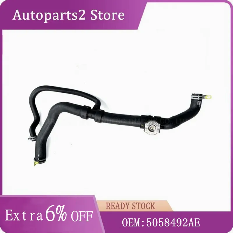 Car Upper Radiator Hose Fit for Jeep Compass Patriot 2.0 2.4 4 2007-2017 Cylinders 5058492AE