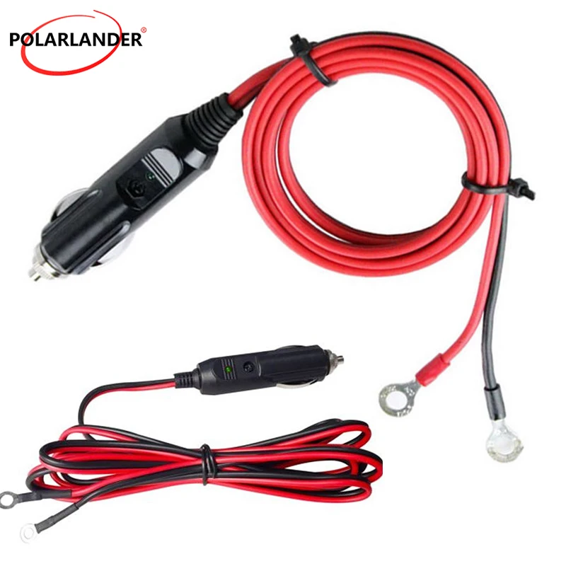 0.5M  car charging power cord high power cigarette lighter cord 12V/24V for Car Inverter,Air Pump, Electric Cup DIY