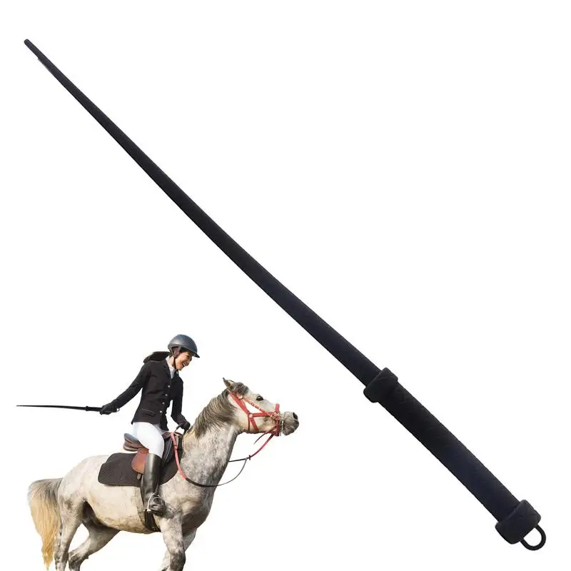 

Horse Training Whip Silicone Horse Crop Whip Training Tool With Comfortable Handle Cosplay Equipment For Equestrian Sports