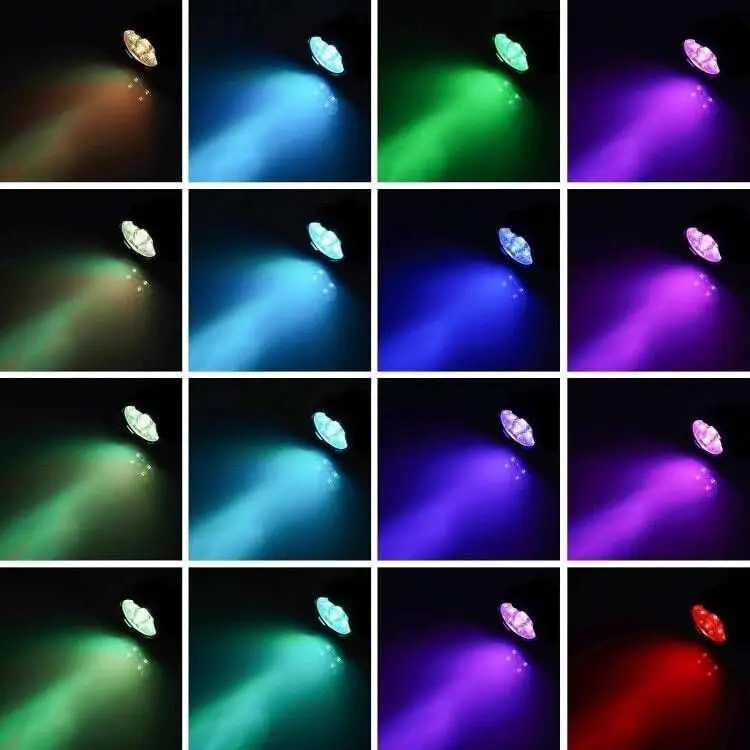 Led Aquarium Pond Lights Multi-Color Fountain spot Light Underwater RGB Remote&APP control w/Timer coral reef Fish tank Lighting