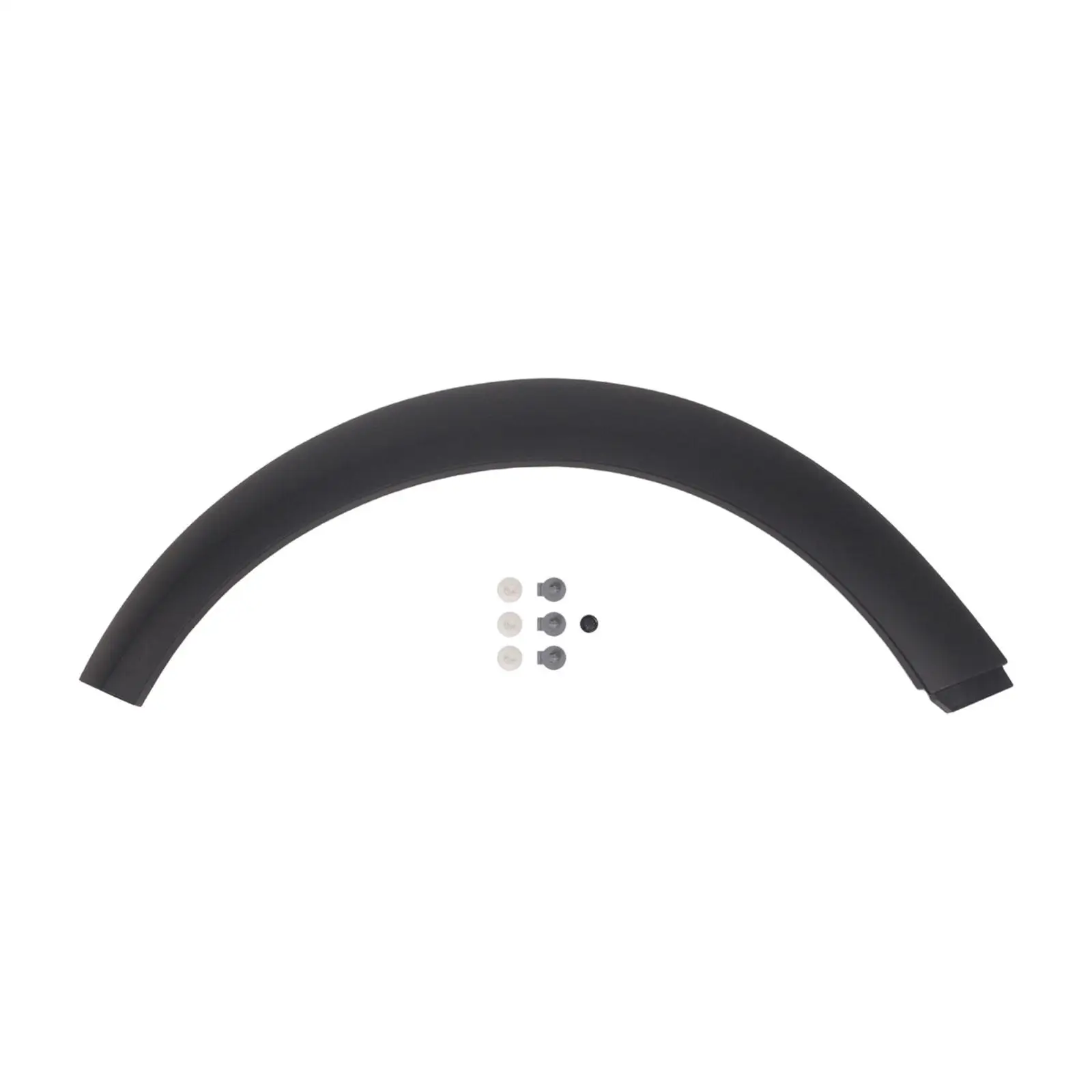 Wheel Arch Cover Trim Wheel Eyebrow Protector 51131505869 Black Easy Installation Mud Flaps Side Mudguard for Conv. R52