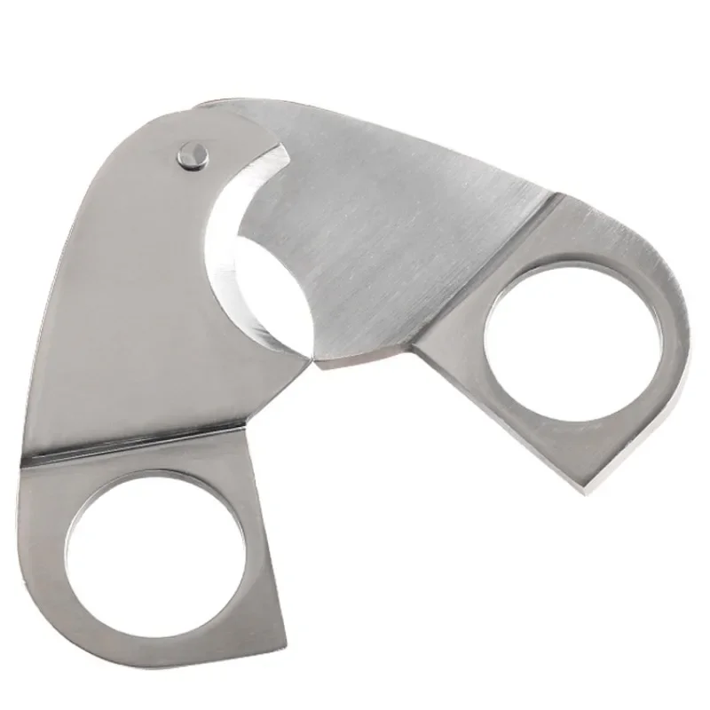 

Cigar Cutter Knife Pocket Cutter Scissors Zigarre Semi Knife Scissors Smoking Guillotine Cutter Scissors