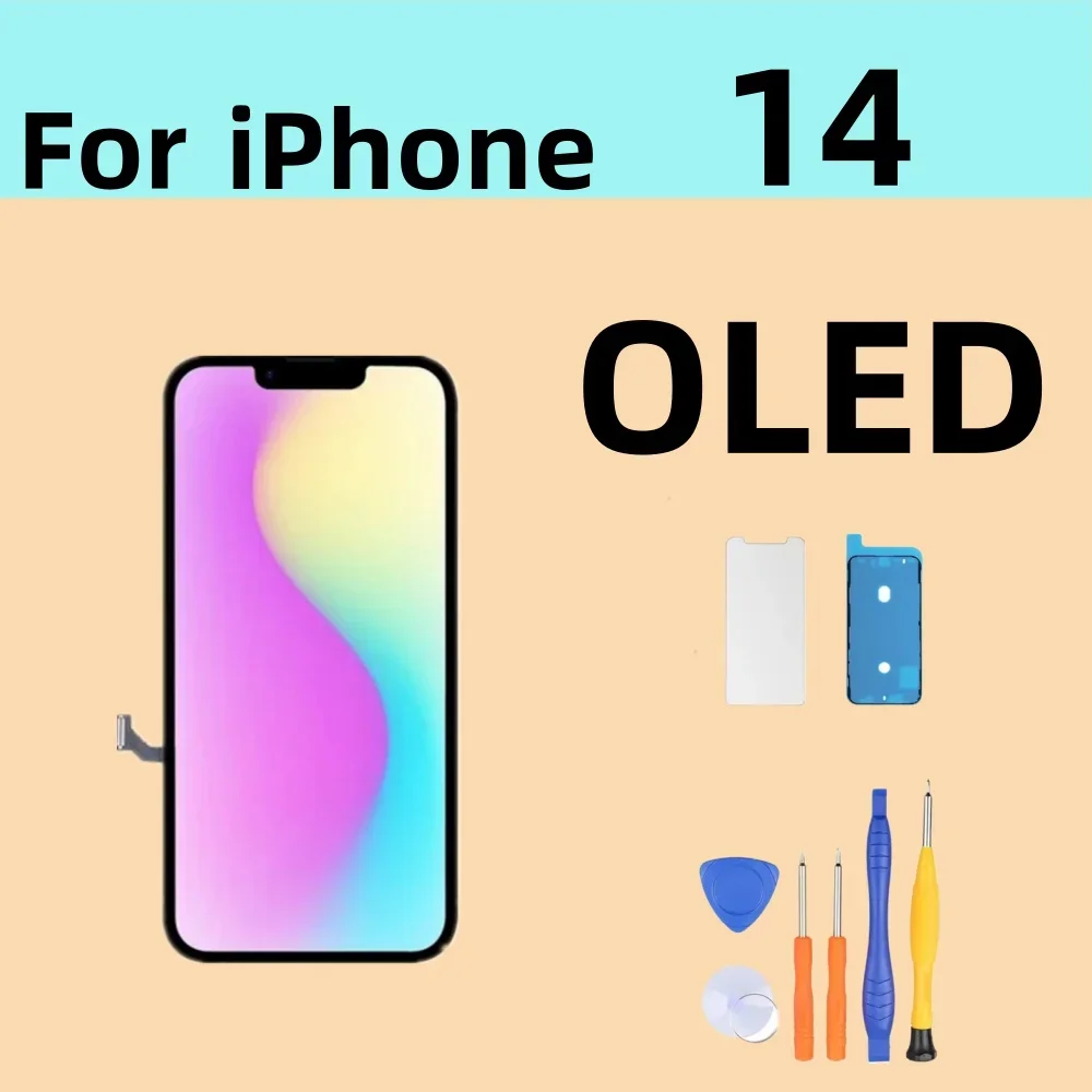 For iPhone  16 Pro 12 13  LCD Display Touch Screen Digitizer Assembly Replacement