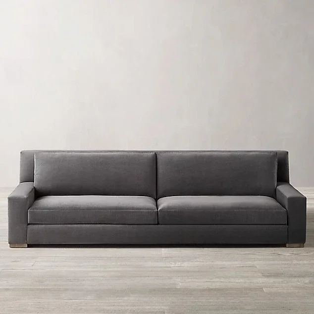 

Американский современный простой диван из хлопка и льна для гостиной, итальянский легкий роскошный высококачественный модульный мягкий диван с облаком, новый