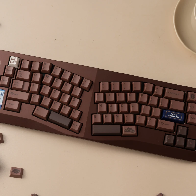 

MiFuny Chocolate Theme Keycap ABS Key Cap Cherry Profile Gaming Keycaps for Mechanical Keyboard Accessories Gifts MX Switch