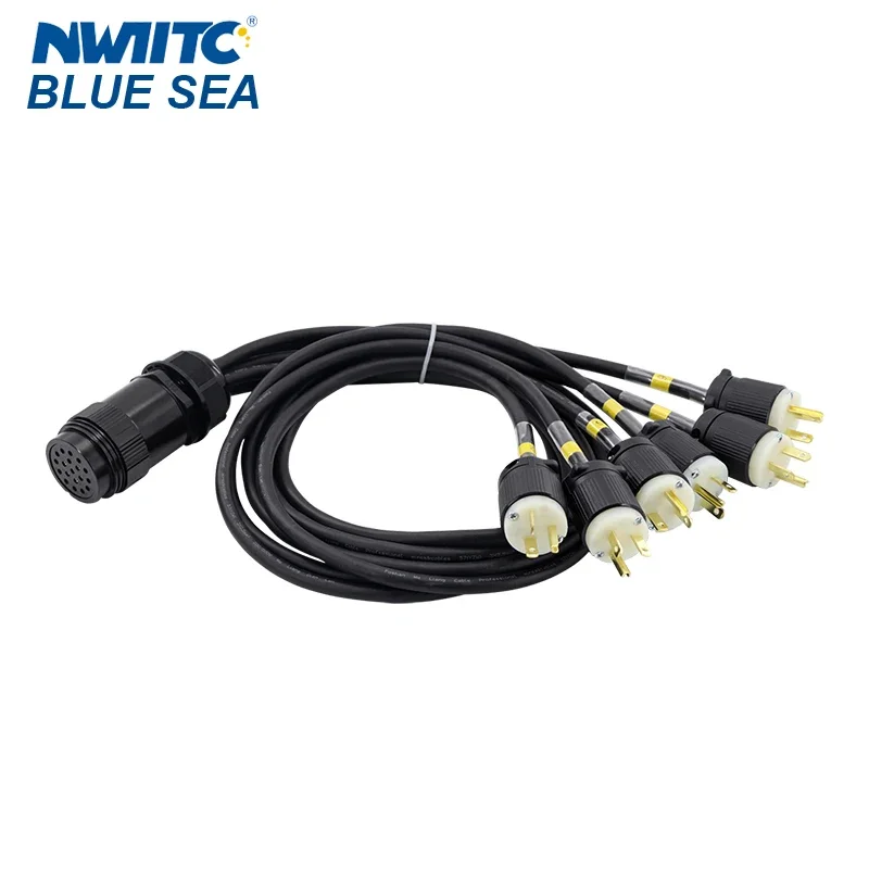 1 متر 19 دبوس 2.5 مم 2 Socapex Edison 3 Break-IN