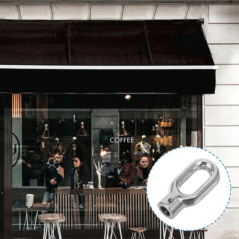 Awning Ring Hook Aluminum Alloy Durable Material Easy Installation Roller Shade Parts Outdoor Furniture Patio Blinds Accessories