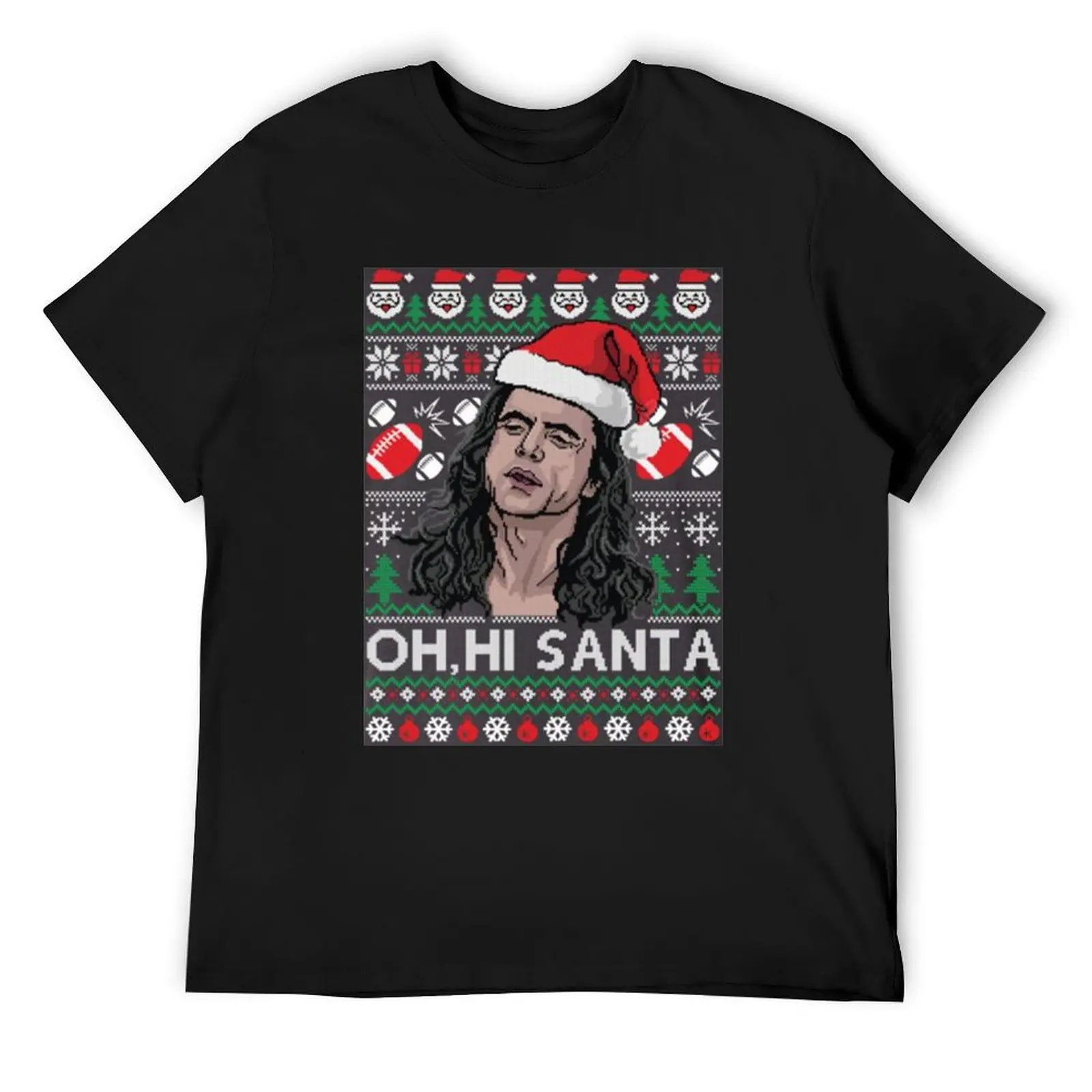 

Oh Hi Santa T-Shirt oversized t shirt graphic t shirt vintage outfits for men