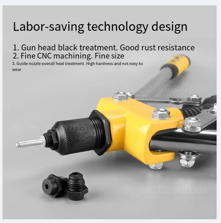 Manual Rivet Gun Household Nail Pliers Nail Gun Cap Grab Latin Nail Tool