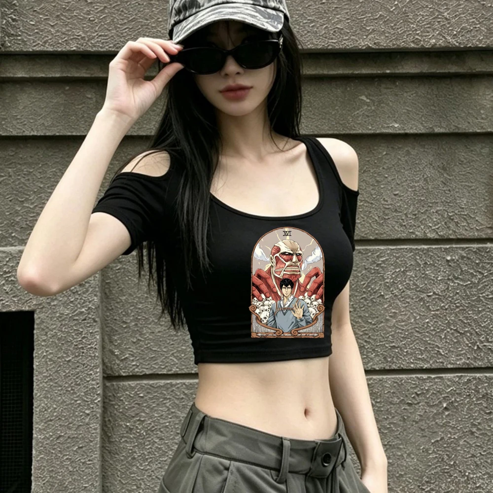 camiseta-crop-top-attack-on-titan-para-meninas-estilo-japones-vintage-moda-coreana-para-festas-estilo-baddie-alternativo-kawaii