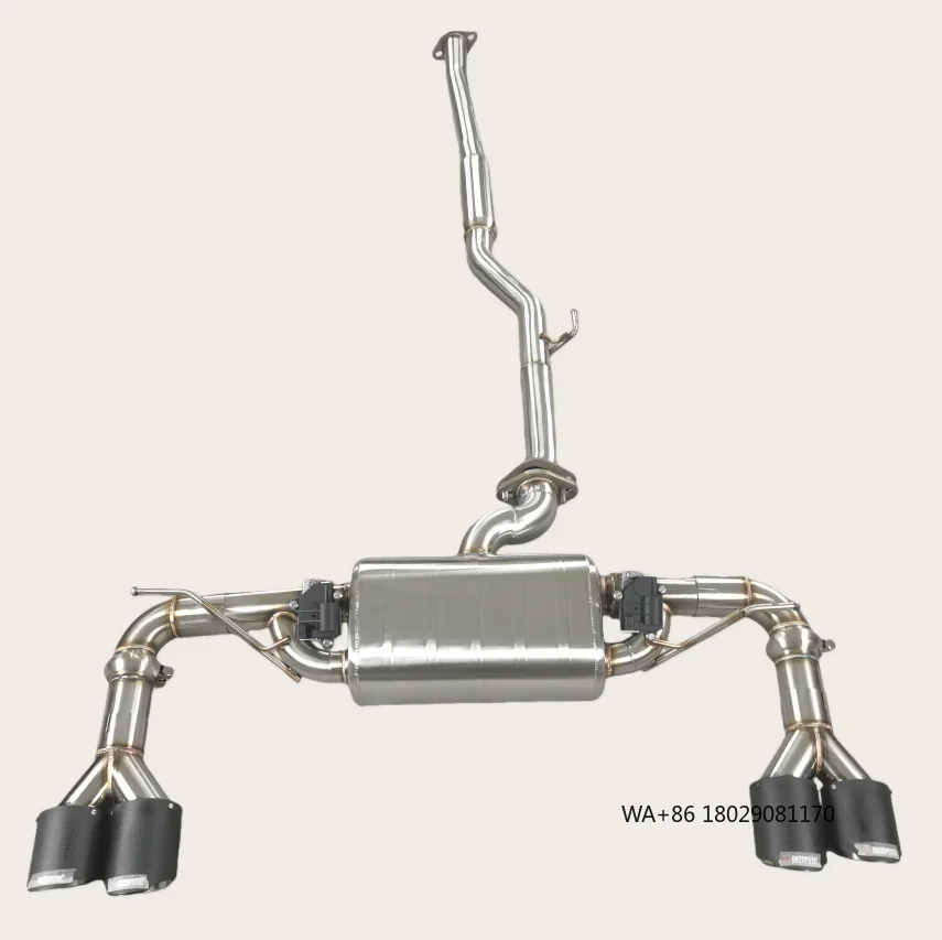 

Выхлопные трубы для Genesis ROHENS Coupe 2.0T, выхлопная система Catback из нержавеющей стали