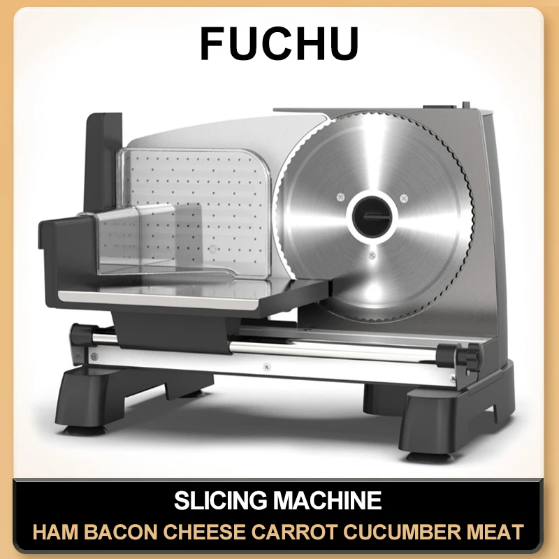 

Household Electric Desktop Meat Cutter Machine Automatic Bread Slicing Machine Electric Beef Frozen Meat Slicer
