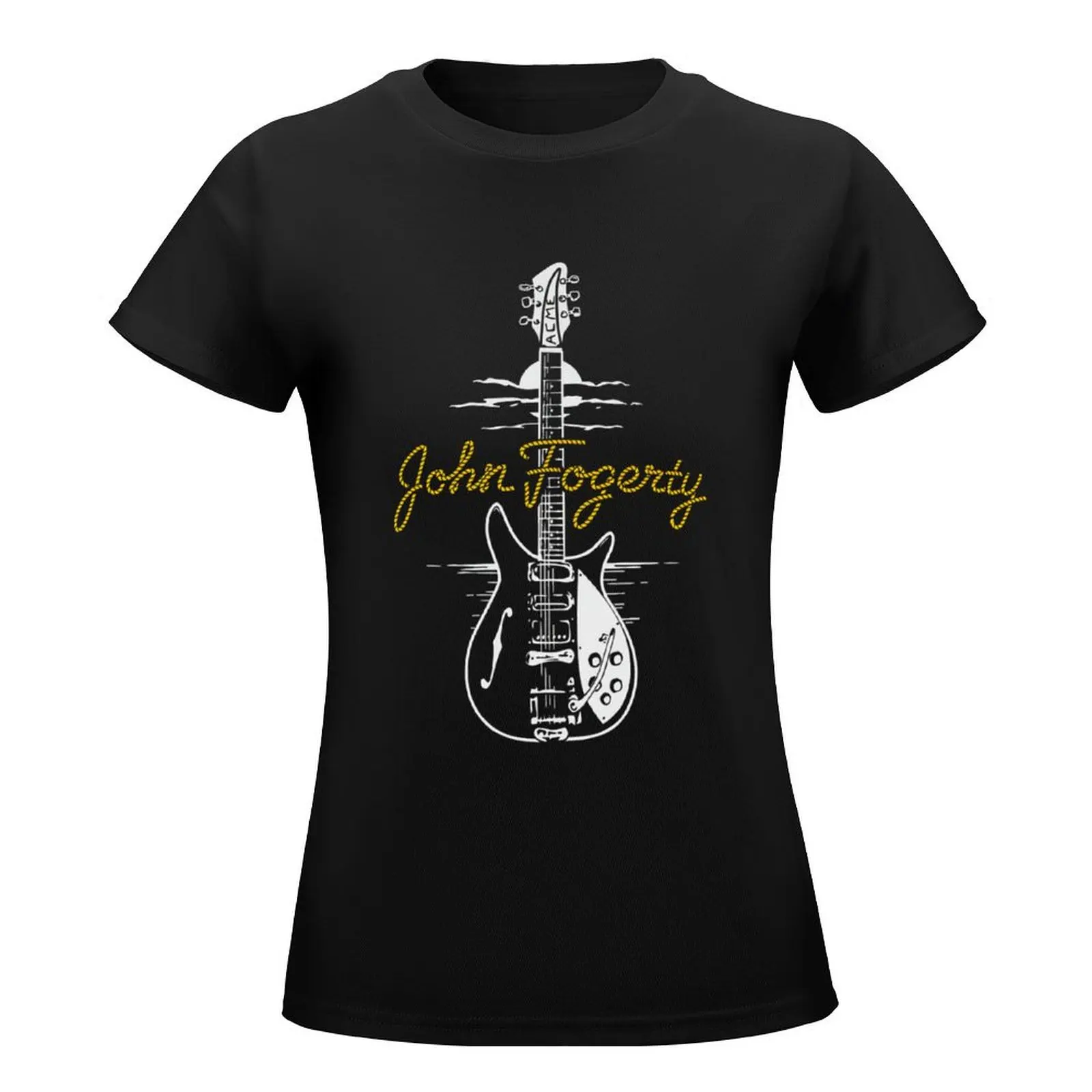 John Fogerty T-Shirt summer top sweat graphics clothes for woman