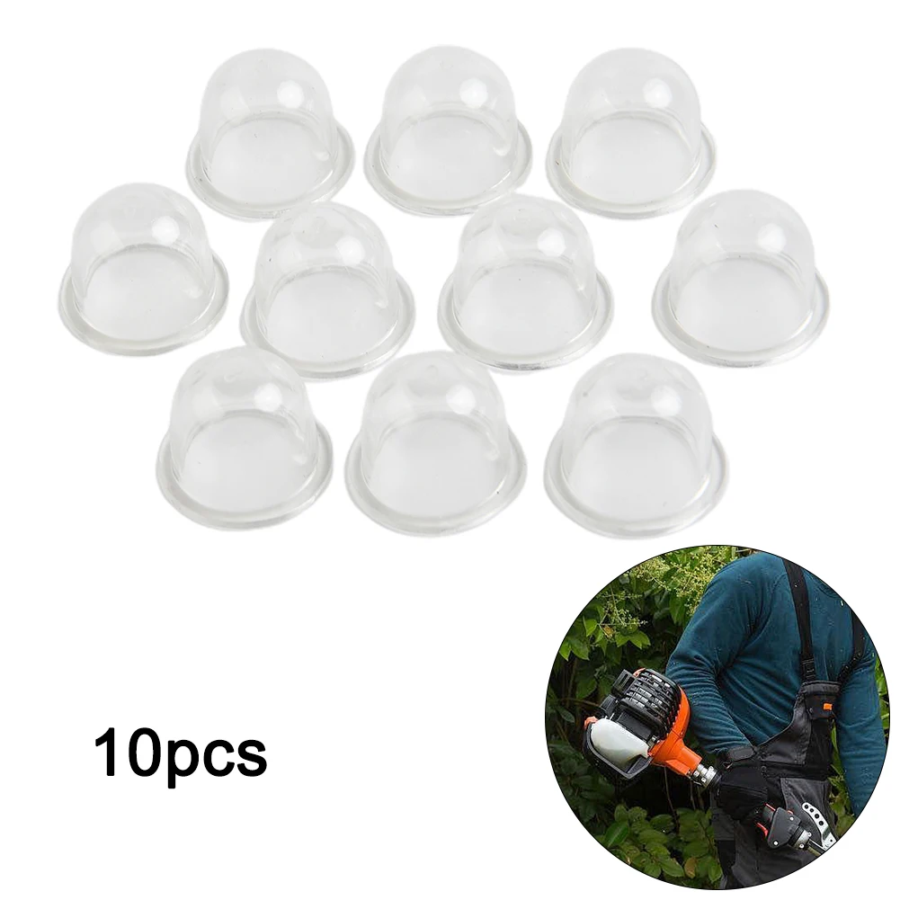 10pcs 19*14*15mm Fuel Pump Carburetor Primers Bulb For Chainsaws Blower Trimmer Brushcutter Universals Replacement Accessories