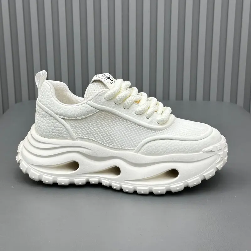 

Balanced Support Men Shoes Even Force Distribution Breathable Mesh Shockproof Sole for Coordinated Sports Moves