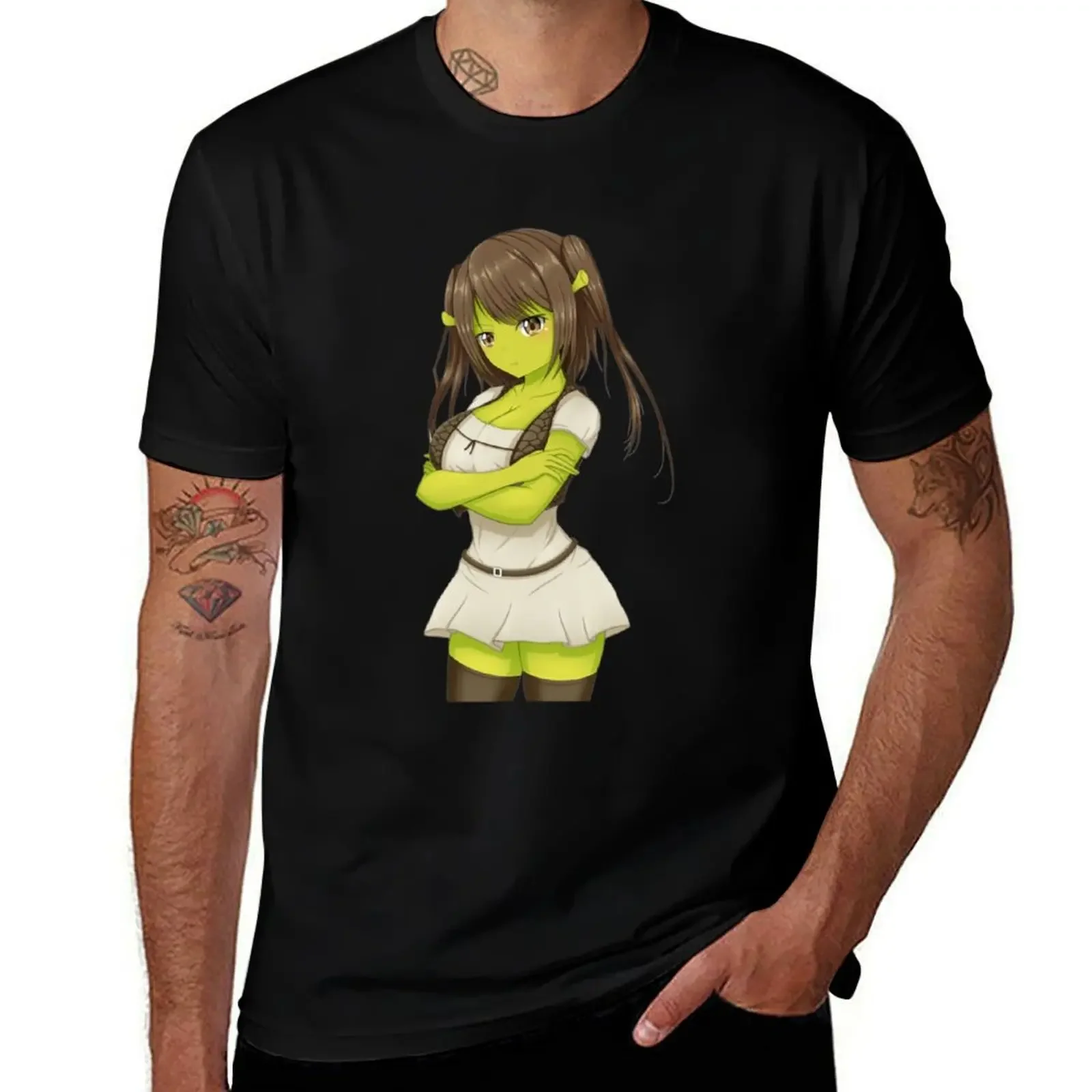 

Get Outta Shrek-Chans Swamp T-Shirt valentines clothes anime figures funny meme t-shirts funny t shirts men