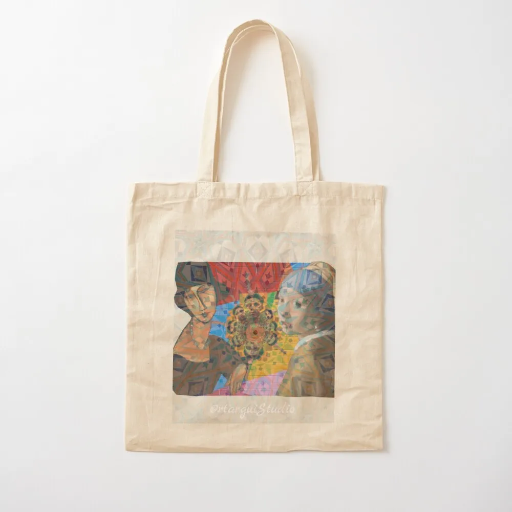 

MONET AND RENOIR Tote Bag personalized tote bag hand bags Canvas shoulder bag Fabric Canvas Tote