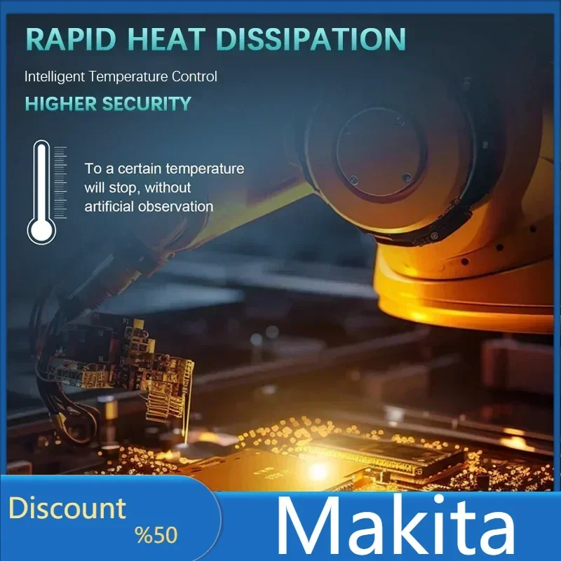 

Бесщеточная угловая шлифовальная машина Makita, аккумуляторная, 4-скоростная, для полировки и гравировки, ручной электроинструмент для шлифовки