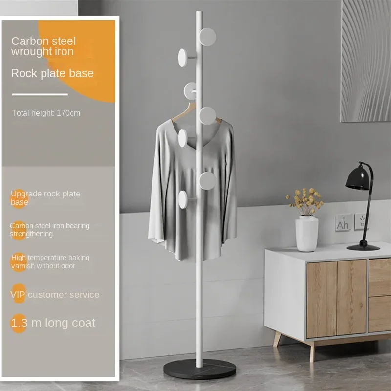 Luxury Coat Rack Floor Standing Clothes Hanger 7 Hooks Multifunction Storage Hat Organizer Handbags Home Accessories tree hanger